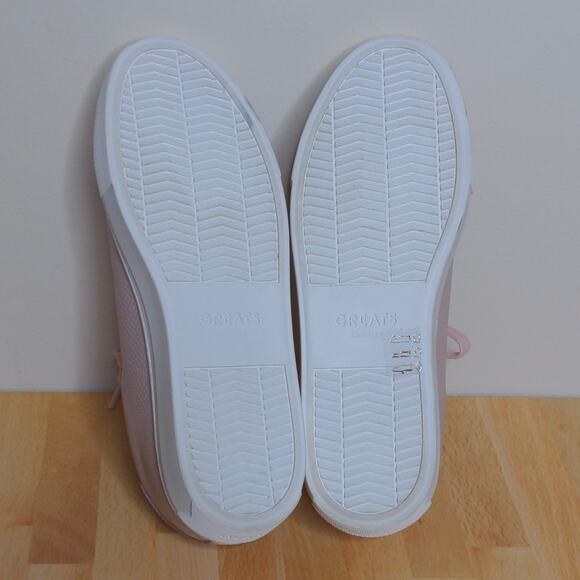 GREATS Royale Perforated Leather Sneaker 9.5 New - Picture 8 of 16